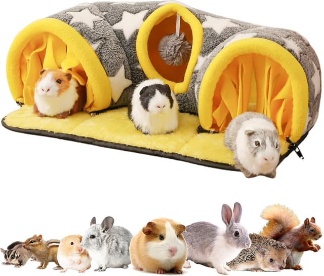 Imagen de Avont Guinea Pig Hideout Tunnel for Small Pets 🐇 en OfertitasTOP