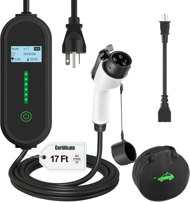 Thumbnail 4 de Level 2 EV Charger 50A, 25ft Portable