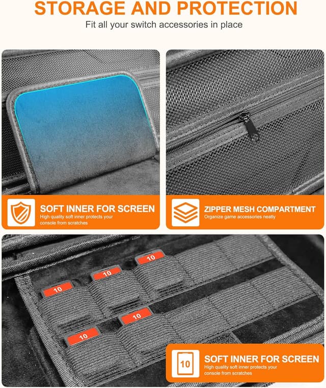 Detalle 2 de HELLCOOL Switch case with 10 card slots