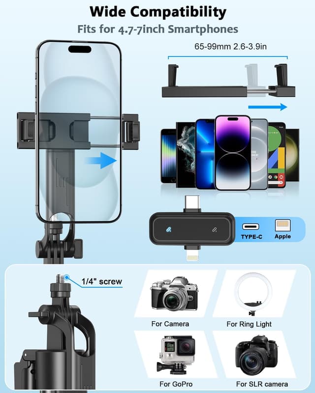 Thumbnail 5 de Vlogging Kit 63” Auto Face Tracking