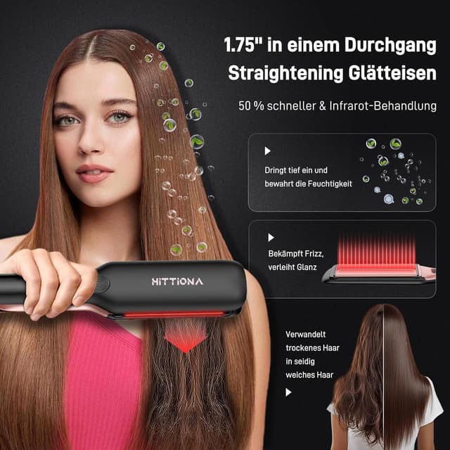 Thumbnail 3 de Professionelles Keramik-Glätteisen 1.75“ Ionen