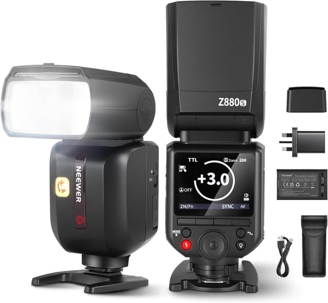 Detalle de Neewer Z880-S 76Ws TTL Camera Flash ⚡