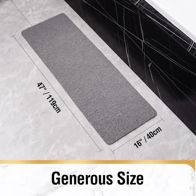 Thumbnail 6 de HITSlam Non Slip Shower Mat 120x40 cm