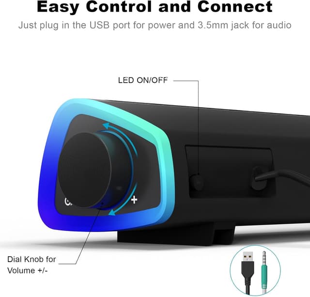 Thumbnail 4 de SOULION R30 Computer Speakers 2W