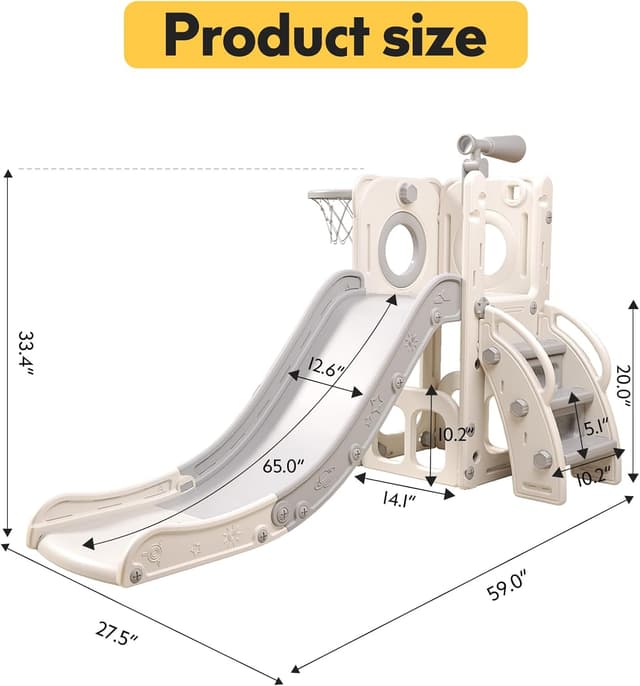 Thumbnail 5 de Baotree 6-in-1 Toddler Playset 🛝