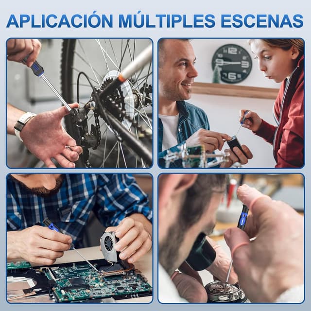 Thumbnail 5 de SORAKO Juego destornilladores 40 piezas magnéticas