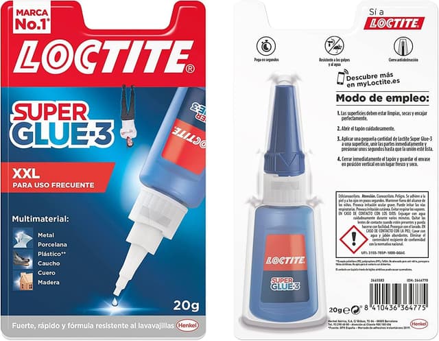 Thumbnail 1 de Loctite Super Glue-3 XXL adhesivo