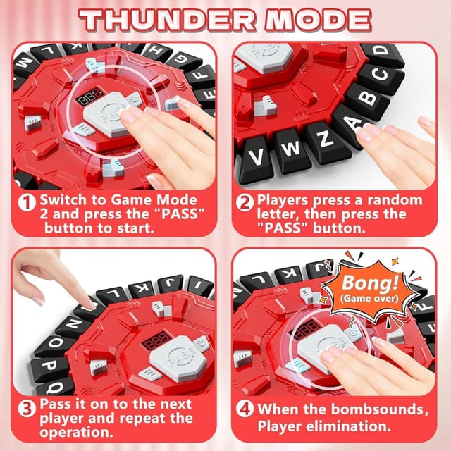 Thumbnail 5 de ROMINVIC Wortspiel Brettspiel 24 Tasten