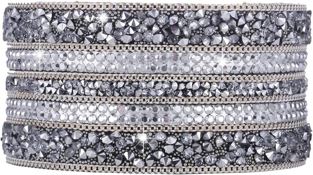 Detalle 2 de Morella Bracciale Donna Largo Decorato Zirconi