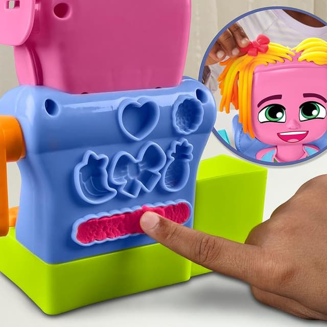 Thumbnail 6 de Hasbro Play‑Doh Peluquería para niños 3+ con 6 botes 🎨
