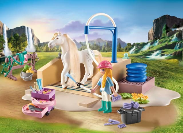 Thumbnail 2 de PLAYMOBIL Horses of Waterfall 71354: Diversión y Aventura 🐴