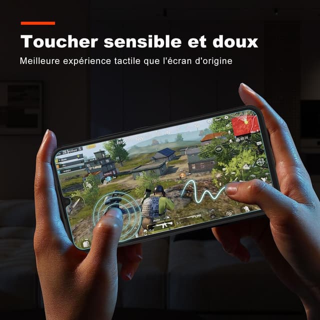 Thumbnail 6 de Tentoki 3x Panzer-Schutzfolie für Samsung Galaxy A15 5G/4G (6,5 Zoll) – 9H, ultra-dünn & transparent