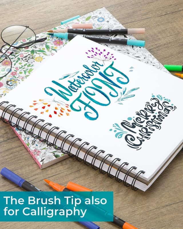 Thumbnail 6 de Ohuhu 160 feutres double pointe đź–Š