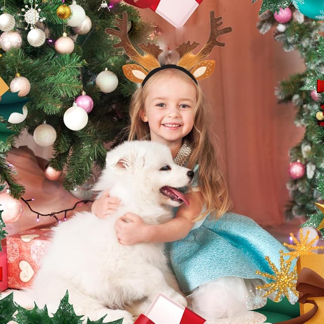 Thumbnail 4 de Hifot Corna di renna cerchietto natalizio per bambini e adulti 🎭