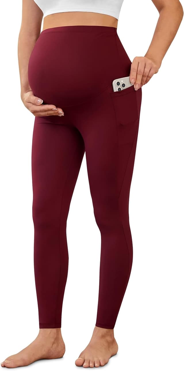 Imagen de VALANDY Creamlush Maternity Leggings Over Bump en OfertitasTOP