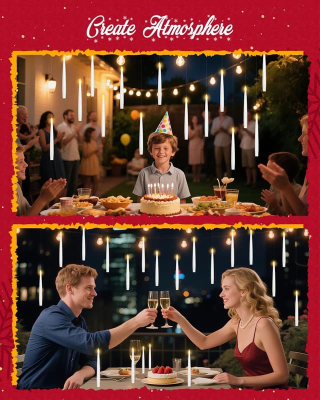 Thumbnail 3 de Bougie LED Flottante Set 10pcs