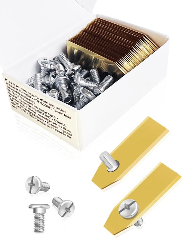 Detalle 2 de Donluhu 30er Titan-Klingenmesser für Roboterrasenmäher (u. a. Husqvarna, Gardena) – Ersatzmesser-Set