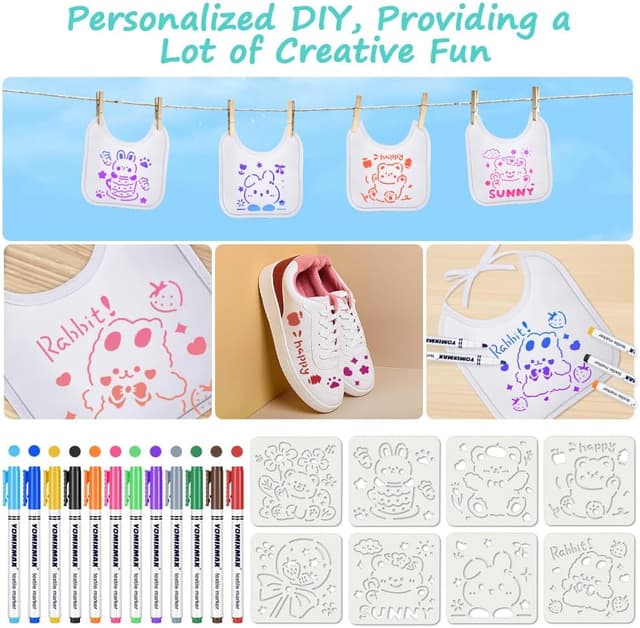 Thumbnail 4 de Aolso Bambino Bavaglino Bianco set 12 pezzi