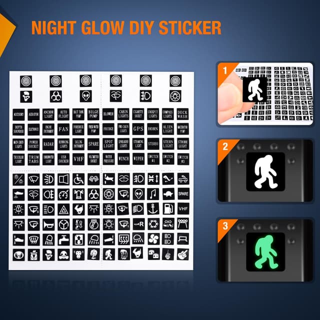 Thumbnail 4 de Nilight 90017C 3-Gang Aluminum Toggle Switch Panel