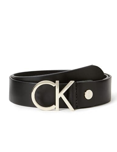 Detalle 2 de Calvin Klein Ck Logo Belt cinturón piel 80 cm