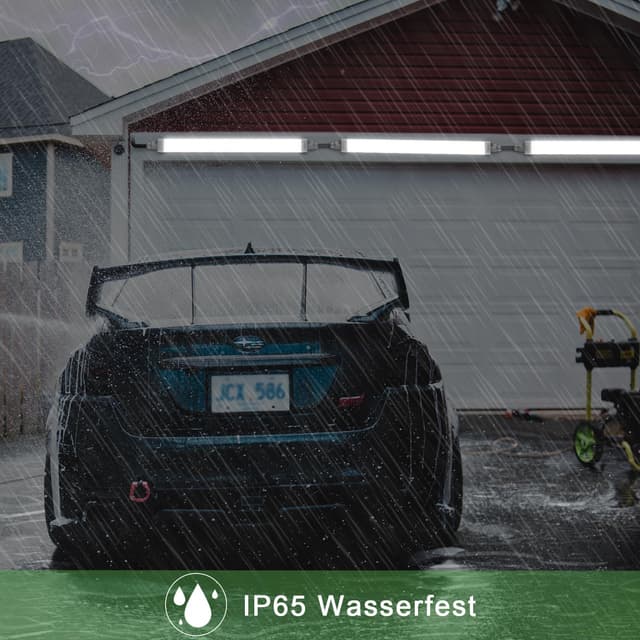 Detalle 2 de TONFFI LED Feuchtraumleuchte 60 cm (IP65) 18 W, 1.800 lm, neutralweiß 4.000 K – verknüpfbar