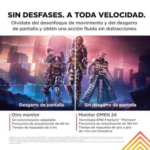 Thumbnail 6 de HP OMEN 24 Monitor gaming 24" FHD 165 Hz 📺