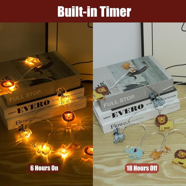 Detalle de Auting Cadena de luces LED cálidas para interiores