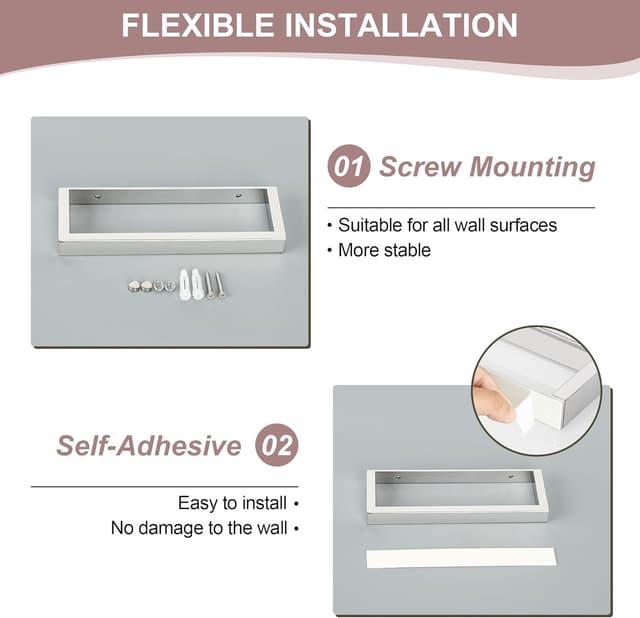 Thumbnail 2 de SAYAYO Hand Towel Holder 20 cm stainless steel