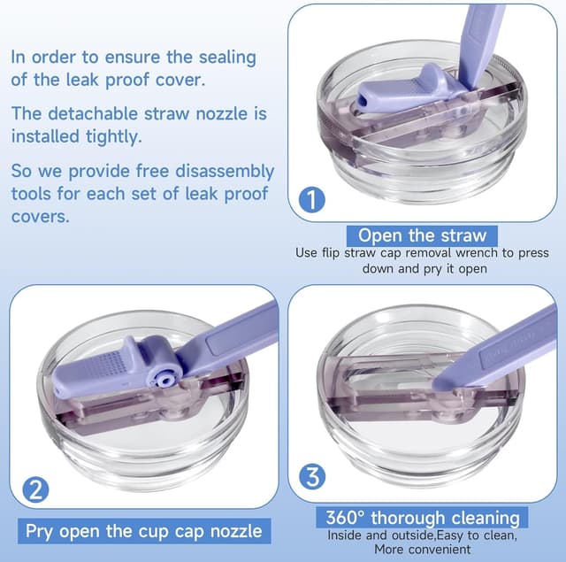 Detalle 2 de ROMANVIC Stanley Cup Deckel 40 oz dicht