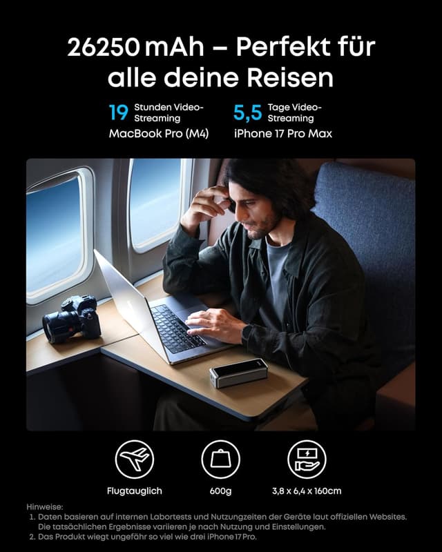 Thumbnail 5 de Anker Prime Powerbank 26250mAh 300W