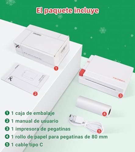 Thumbnail 8 de ORGBRO X3 Mini Impresora Térmica