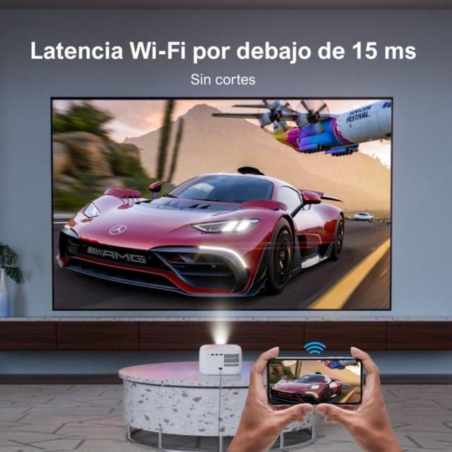 Detalle 2 de Ultimea Apollo P10 Proyector Portátil HD 720p 300 ANSI Lúmenes