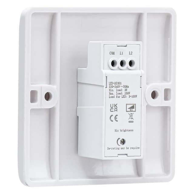 Detalle de Universal LED dimmer switch 1 gang 3-150W
