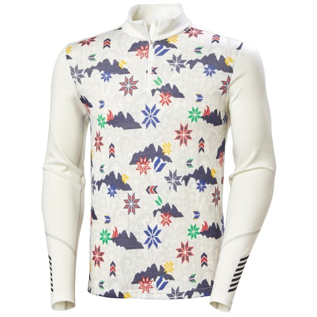 Detalle de Helly Hansen Camiseta LIFA Merino Midweight 1/2 Zip