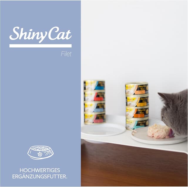 Thumbnail 4 de GimCat ShinyCat Filet 24 Dosen Katzenfutter 🐱