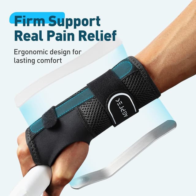Thumbnail 1 de AGPTEK Muñequera Tendinitis 🖐️ Soporte para Oficina y Postoperatorio