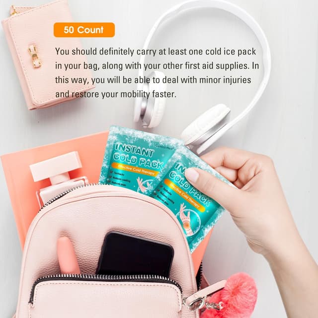 Thumbnail 5 de Instant Ice Cold Pack 10x14cm, Set of 50