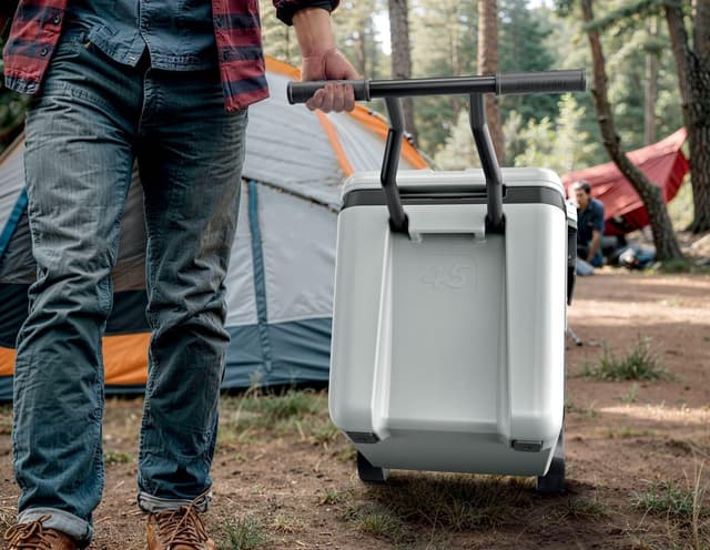 Thumbnail 6 de Ninja FrostVault FB245EUWH glacière isotherme 42 L avec roues et Dry Zone (blanc nuage)