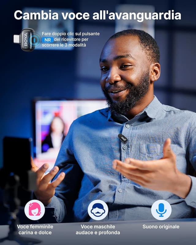 Thumbnail 5 de BOYA Mini Microfono Wireless 30h