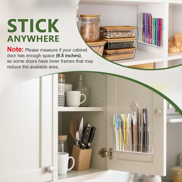 Thumbnail 4 de Malldii 9.5” Acrylic Straw Holder