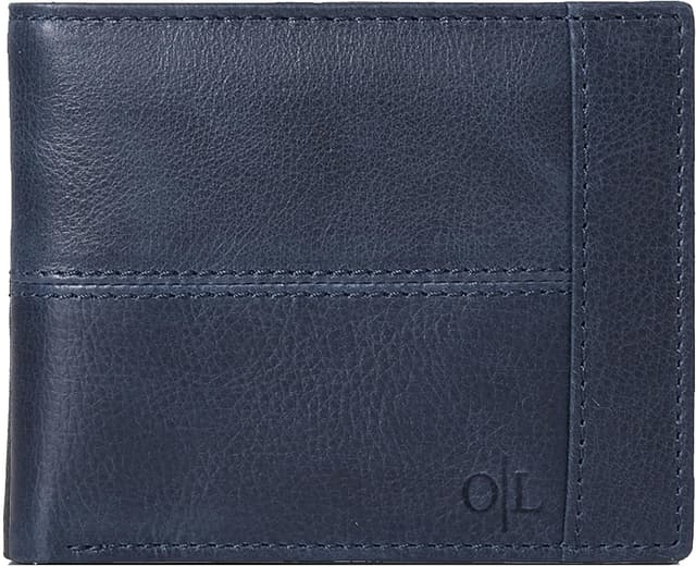 Thumbnail 6 de Oak Leathers brown leather bi-fold wallet for men with 9 card slots and RFID blocking