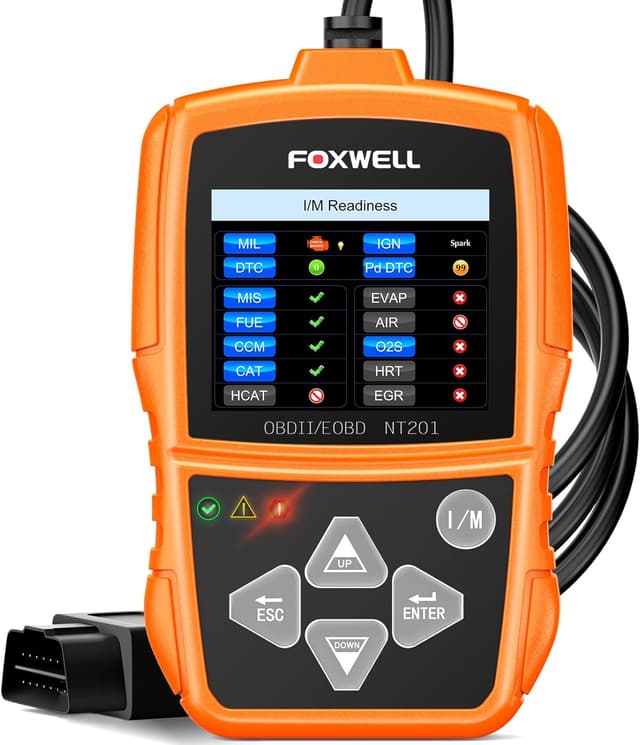 Detalle de FOXWELL NT201 OBD2 Scanner for Cars 📟
