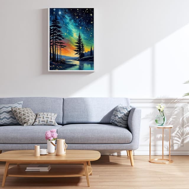 Thumbnail 3 de Nordlicht Jigsaw Puzzle 1000 Teile 70 x 50 cm