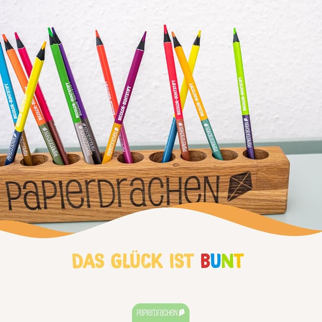 Thumbnail 5 de Papierdrachen Buntstifte 12er Set