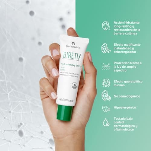 Thumbnail 3 de Cantabria Labs Biretix Hydramat Day SPF 30 50 ml 📷