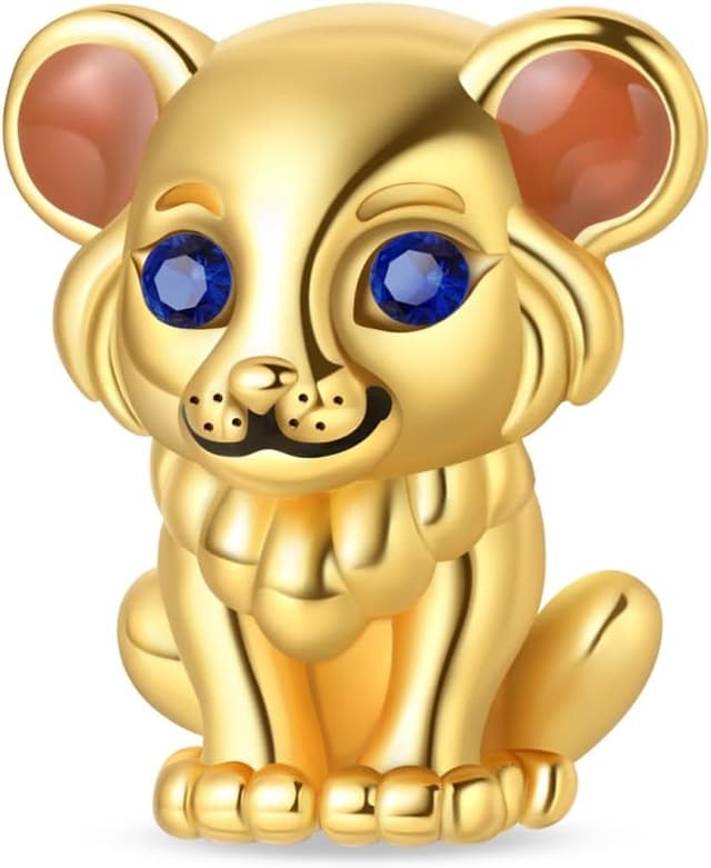 Thumbnail 6 de KUNSIR Charm-Anhänger für Armband & Halskette aus 925 Sterling Silber mit Zirkonia (C16) – passend für europäische Charm-Armbänder