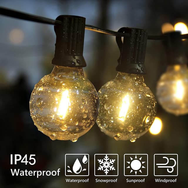 Thumbnail 2 de FANSANMY Catena luminosa esterno 45,7 m