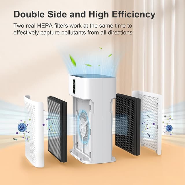 Thumbnail 6 de Morento HY4866 HEPA replacement filter 2 pack