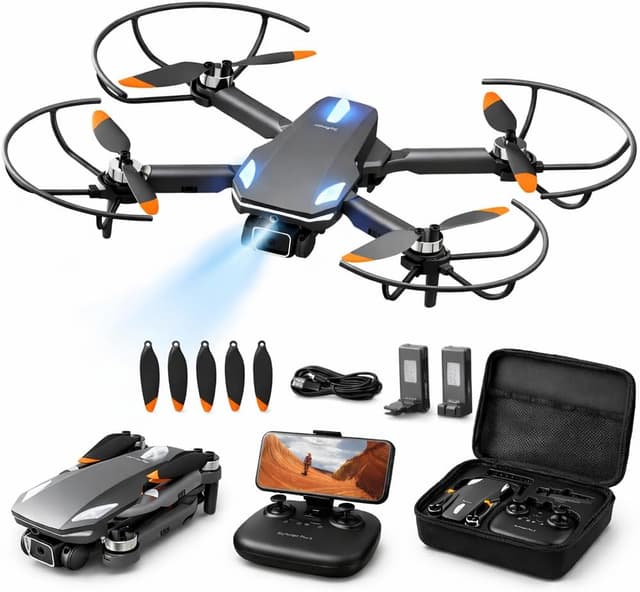 Imagen de Drohne mit Kamera 1080P HD RC Quadcopter en OfertitasTOP