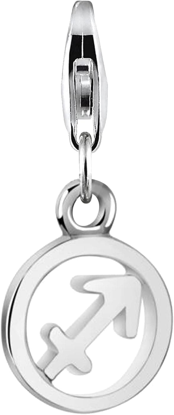 Detalle 2 de Nenalina charm Sagittario in argento 925 con moschettone 713301-000